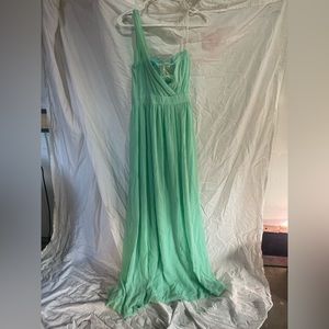 Fervour green prom/ball style dress net size xs